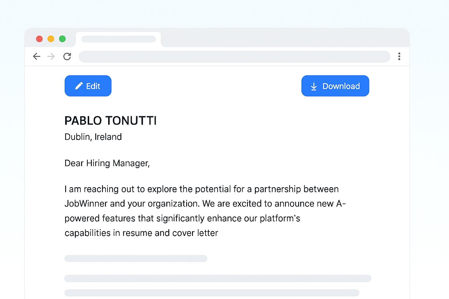 Personalize every application